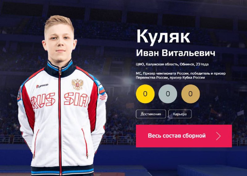 Обнинский гимнаст Иван Куляк вошел в мужскую сборную России на 2026 год

Еще один обнинец Кирилл ...