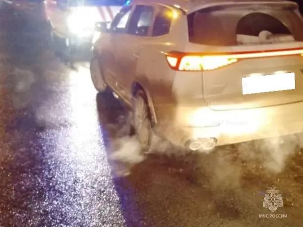 В Обнинске на улице Мира произошло ДТП, в котором пострадал пешеход. Водитель Chery Tiggo 8 Pro M...